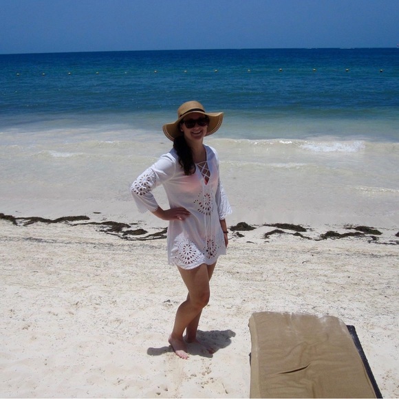 Solitaire Swim Cover Up - Picture 2 of 6